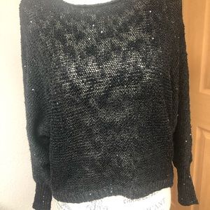 🔥3/$30. Sequins and knit sweater